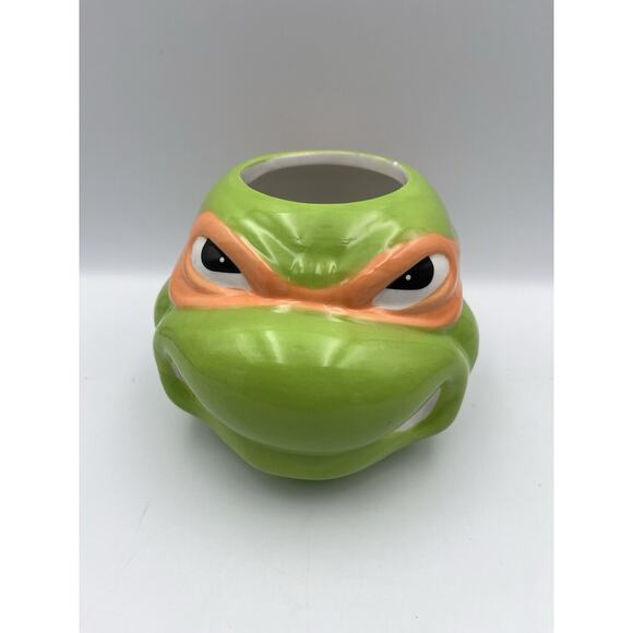Teenage Mutant Ninja Turtles Michelangelo 24 oz Coffee Mug - Picture 1 of 8